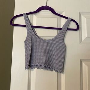 Cropped PacSun Tank Top Small
